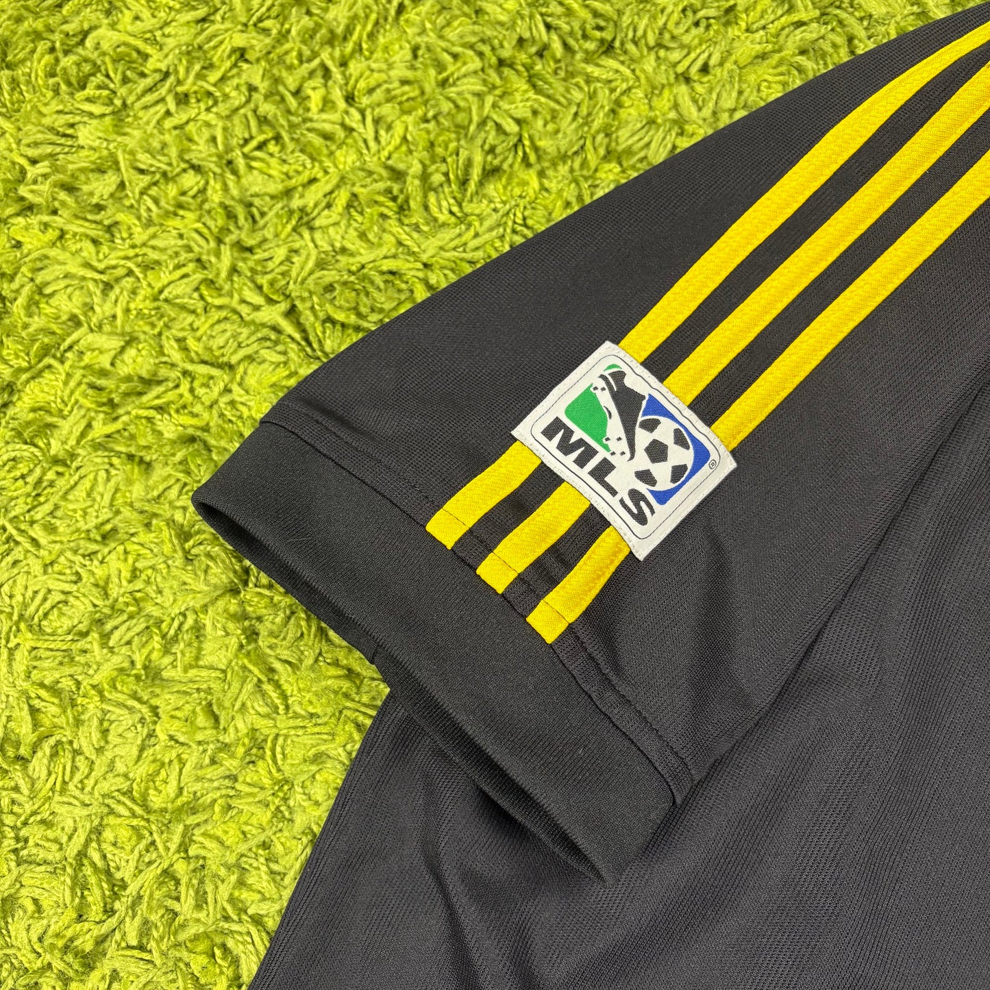 Adidas Columbus Crew McBride Trikot Snicker schwarz Größe L 1999 2000
