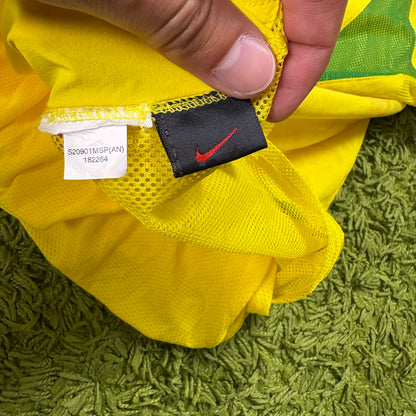 Nike Brasilien Ronaldo Trikot Gelb Größe M 2002 Player Version Spielertrikot