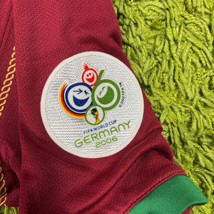 Nike Portugal Cristiano Ronaldo Trikot + Shorts Bordeaux rot Größe M 2006