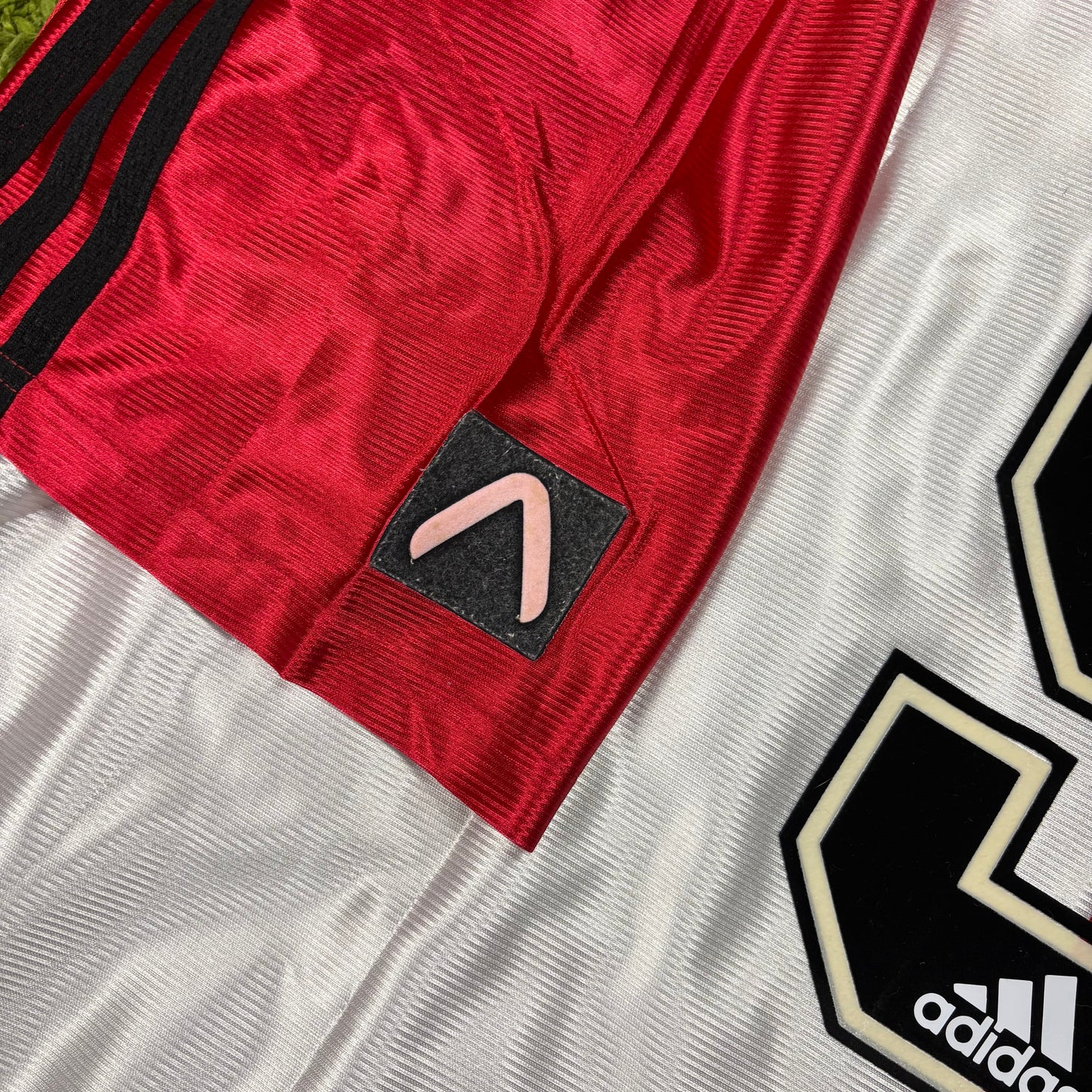 Adidas Feyenoord Rotterdam Cruz Trikot rot Weiß Größe XL 1998 1999