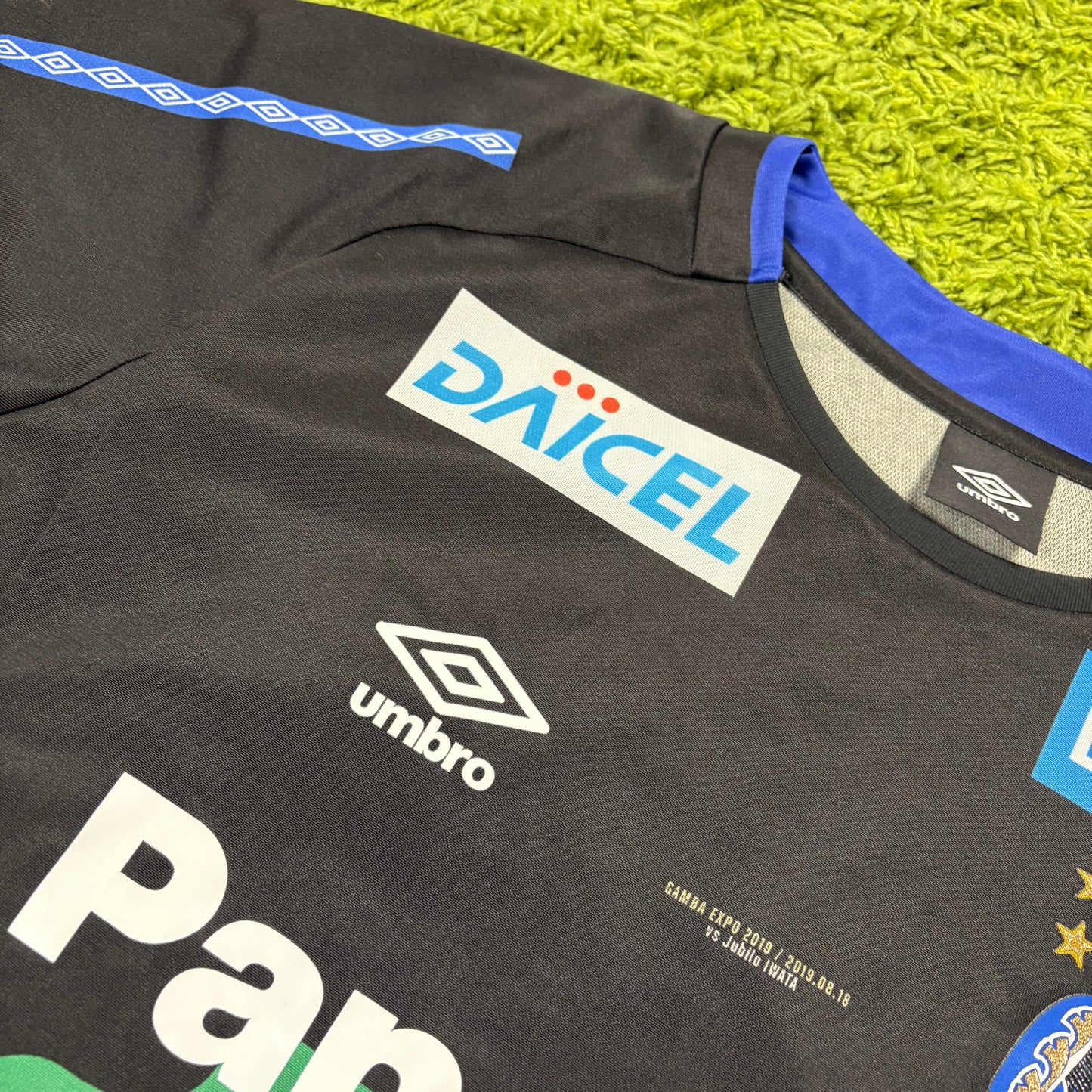 Umbro Gamba Osaka Gambaexpo Trikot schwarz Größe L - XL 2019