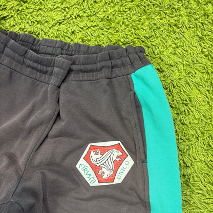 Adidas Italien Coppa Del Mondo Trainingsanzug Tracksuit grau 1990 Größe M
