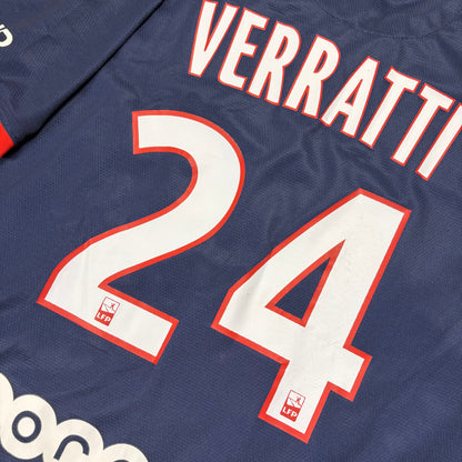 Nike Paris Saint Germain PSG Verratti Trikot blau Größe L 2013 2014