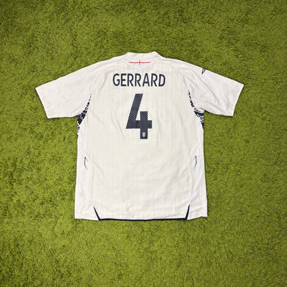 Umbro England Gerrard Trikot Weiß Größe XXL 2008