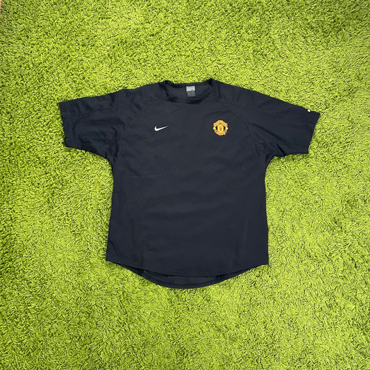 Nike Manchester United Trikot schwarz Größe XL Training
