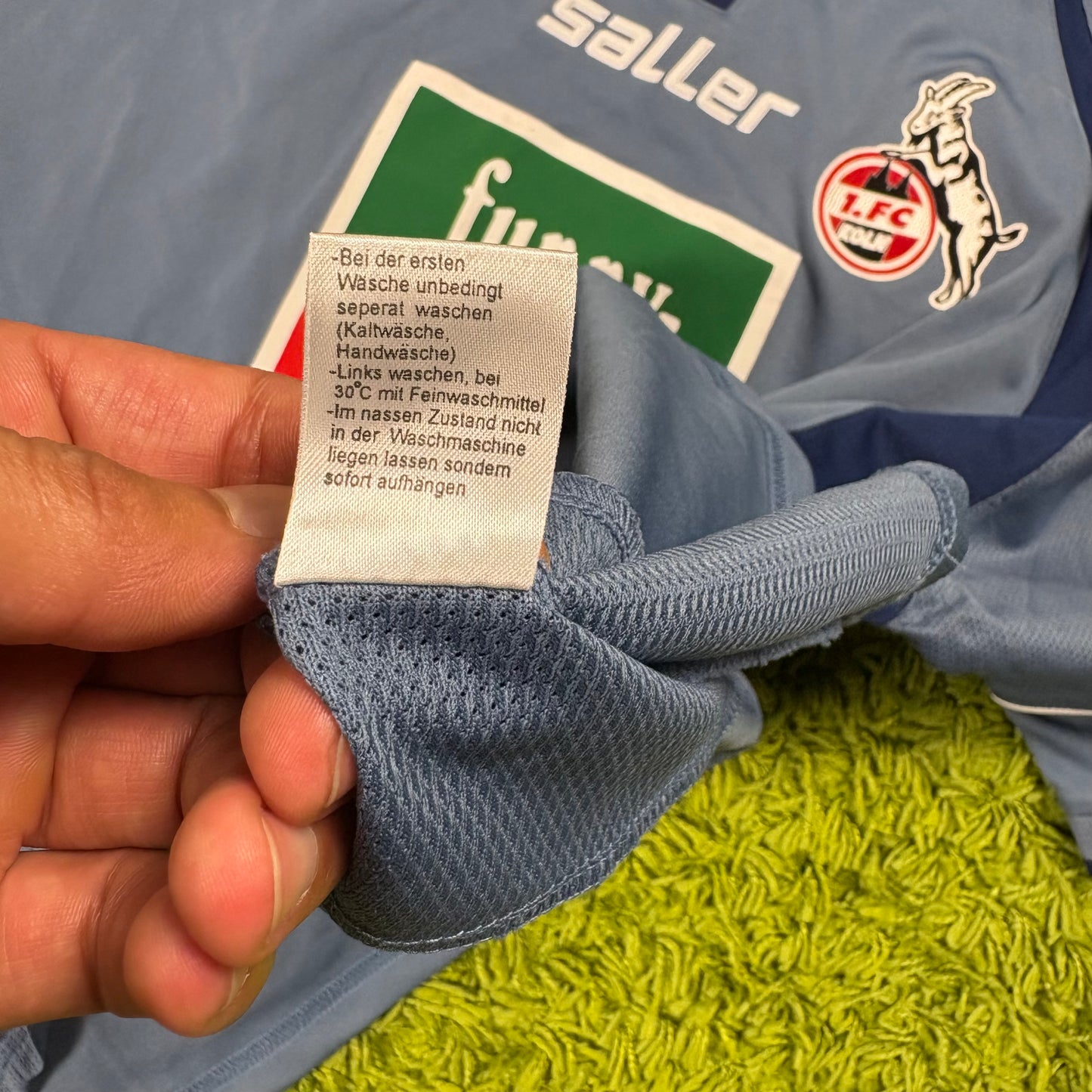 Saller 1. FC Köln Trikot grau Größe XXL Funny Frisch 2004 2005