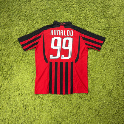 Adidas AC Mailand Milan Milano Ronaldo R9 Trikot rot Größe XL 2007 2008 #99