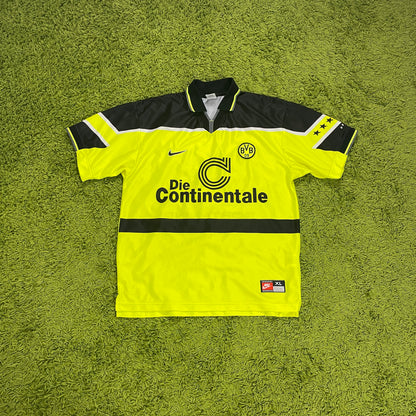 Nike Borussia Dortmund BvB Trikot gelb Größe XL 1997 1998