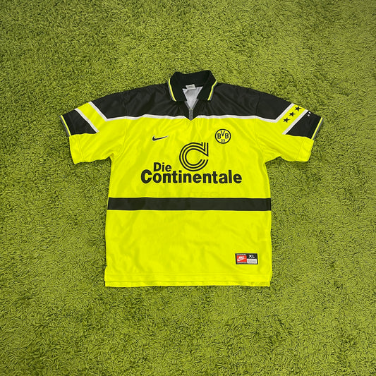 Nike Borussia Dortmund BvB Trikot gelb Größe XL 1997 1998