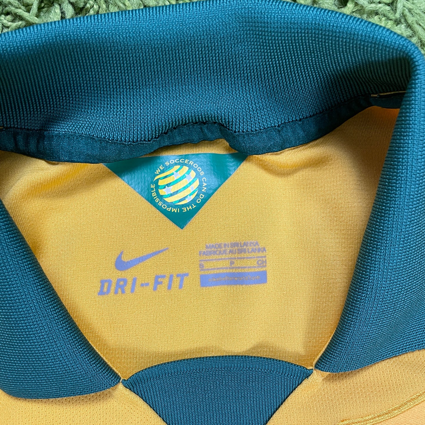 Nike Australien Trikot gelb Größe S 2014