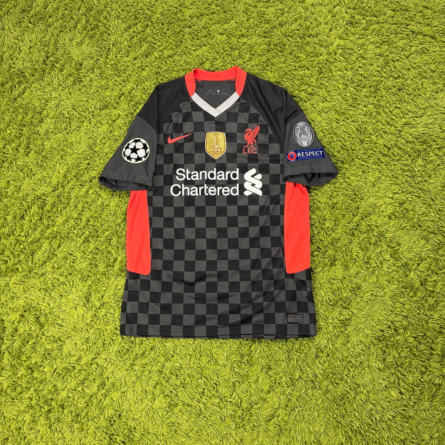 Nike FC Liverpool Firmino Trikot schwarz Größe M 2020 2021