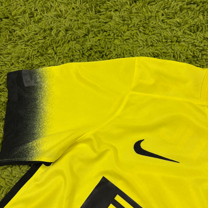 Nike Inter Mailand Milan Jovetic Trikot Gelb Größe M 2015 2016