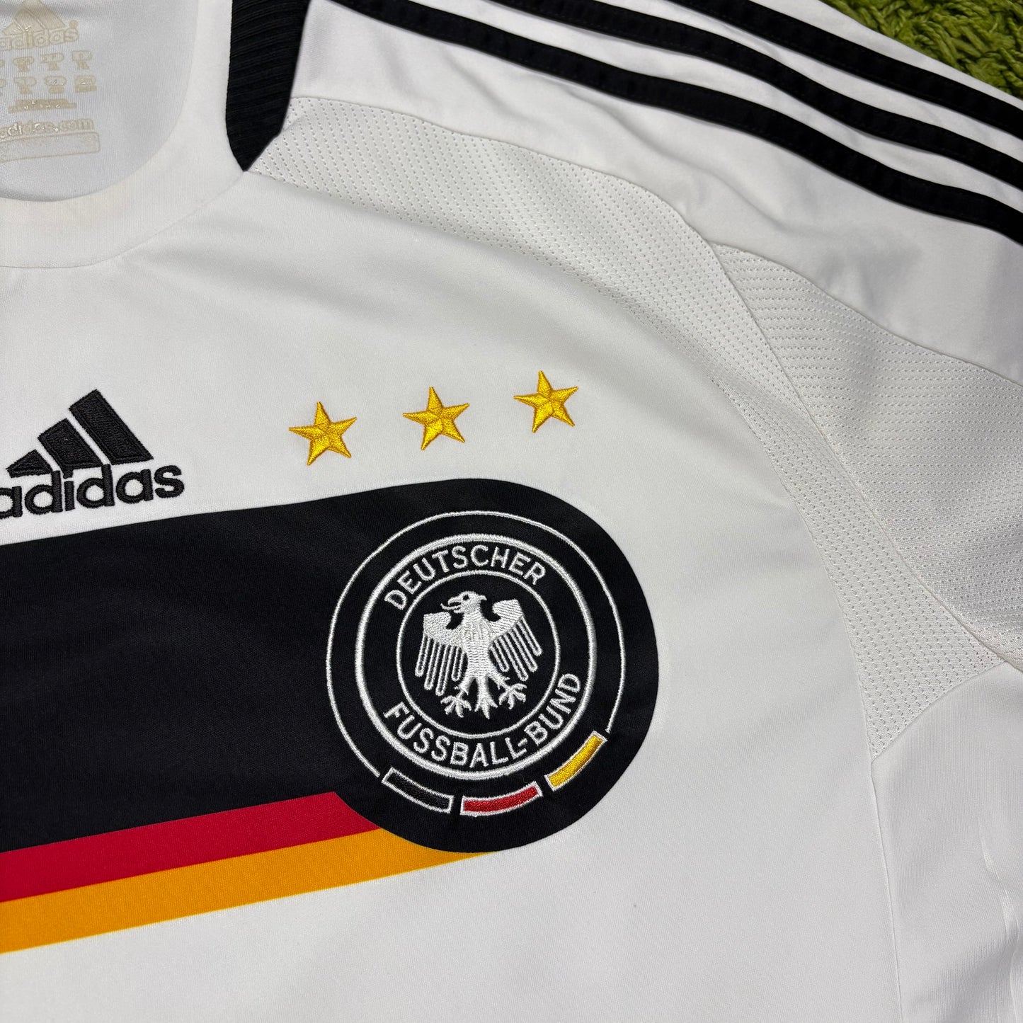 Adidas Deutschland DFB Lahm Trikot Weiß Größe XL 2008
