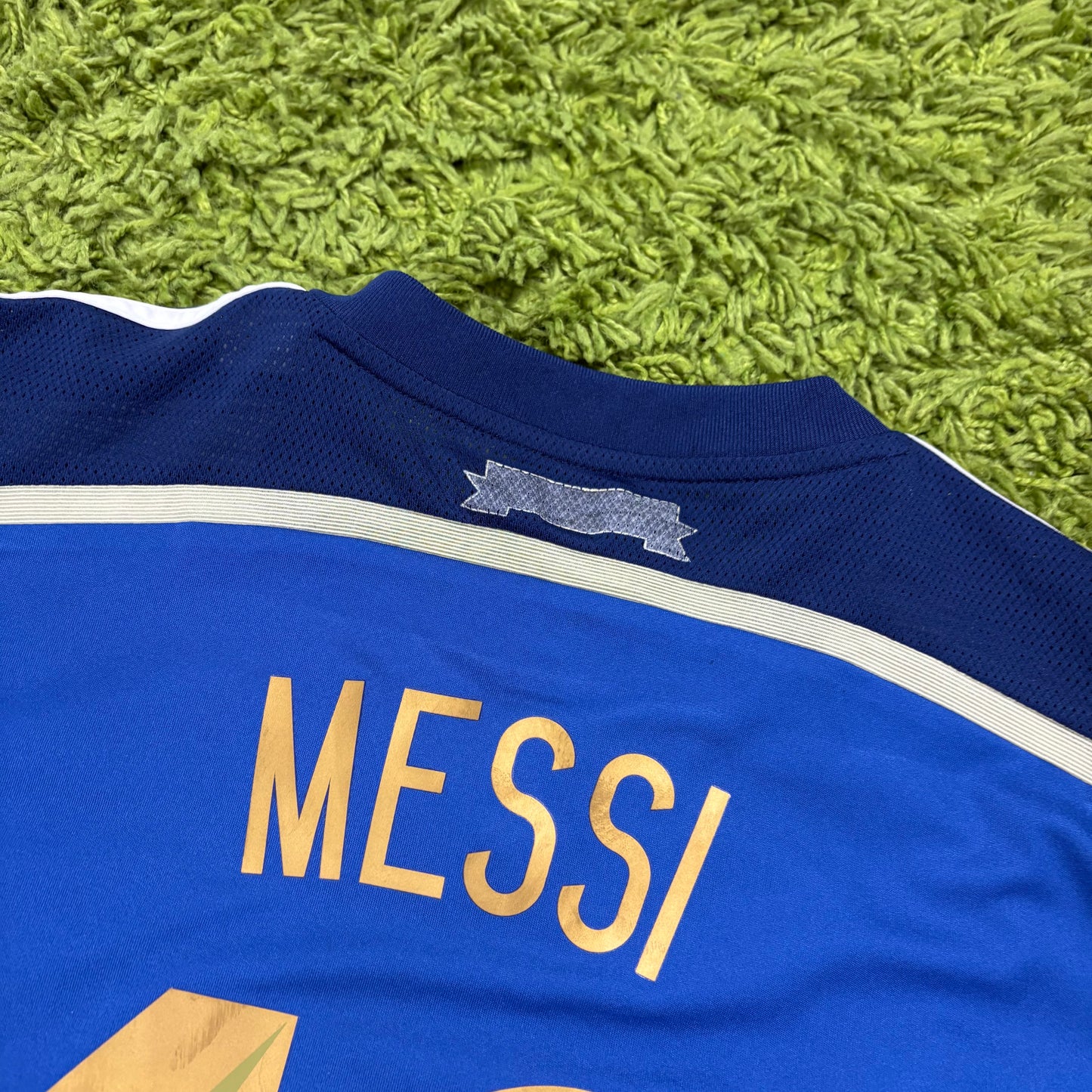 Adidas Argentinien Messi Trikot blau Größe M 2014