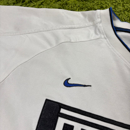 Nike Inter Mailand Milan Ronaldo R9 Trikot Weiß Größe M 1999 2000