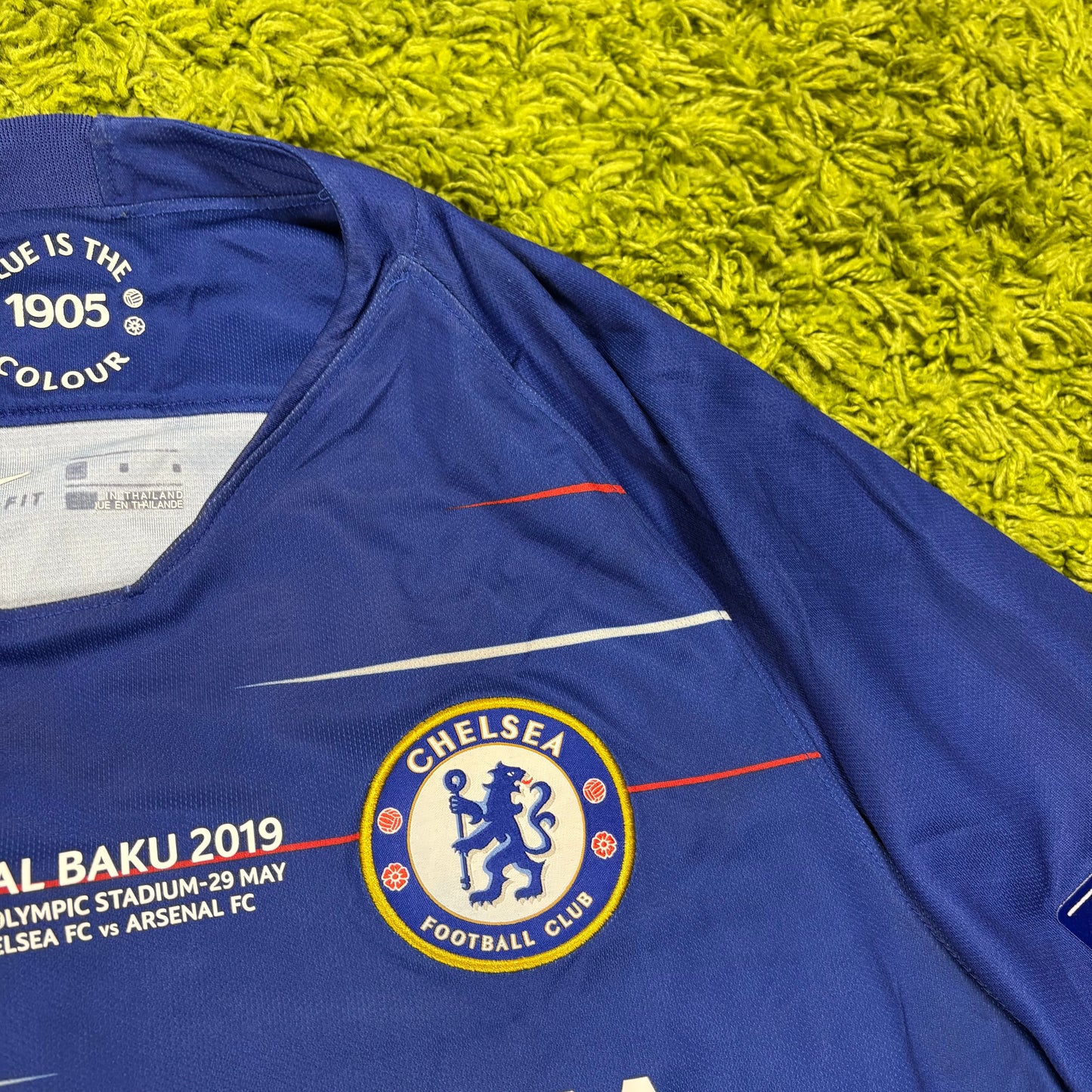 Nike FC Chelsea Hazard Trikot blau Größe M 2018 2019