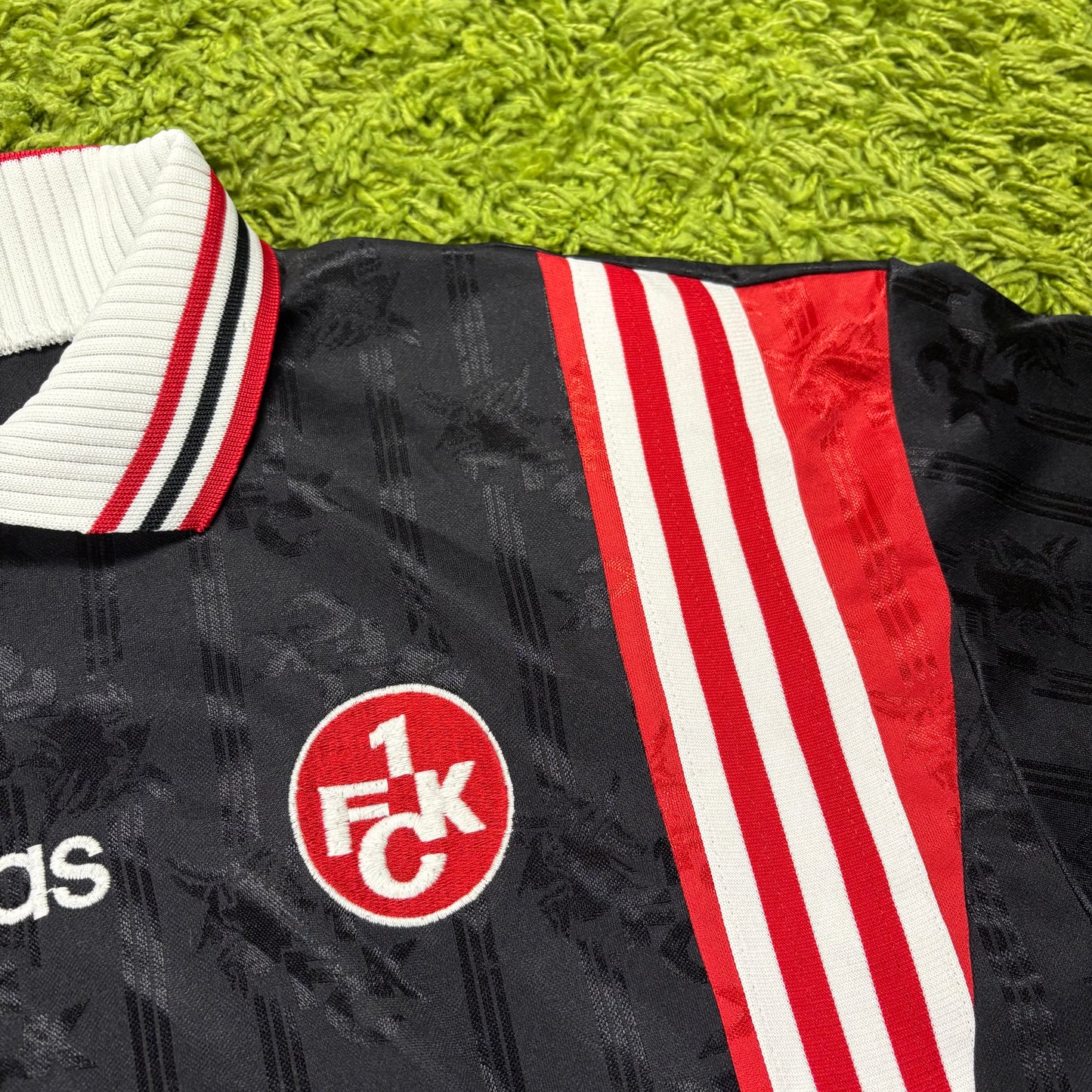 Adidas 1. FC Kaiserslautern Crunchips Trikot schwarz Größe XXL 1996 1997
