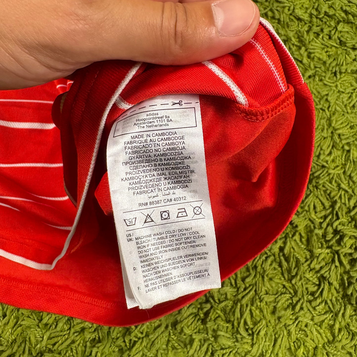 Adidas FC Bayern München Trikot rot Größe XL 2022 2023
