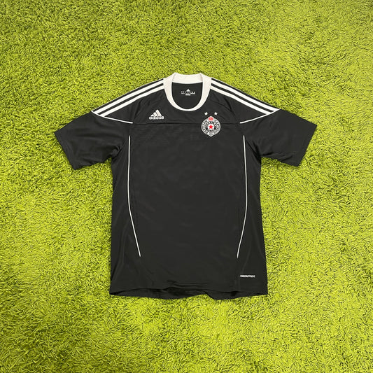 Adidas Partizan Belgrad Trikot schwarz Größe L 2010 2011