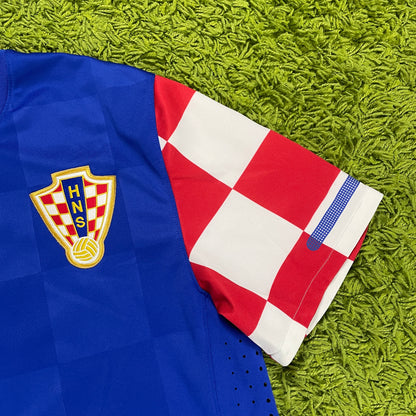 Nike Kroatien Trikot blau Größe L Spielerversion 2010 2012