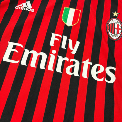 Adidas AC Mailand Milan Pato Trikot rot schwarz Größe XL 2010 2011