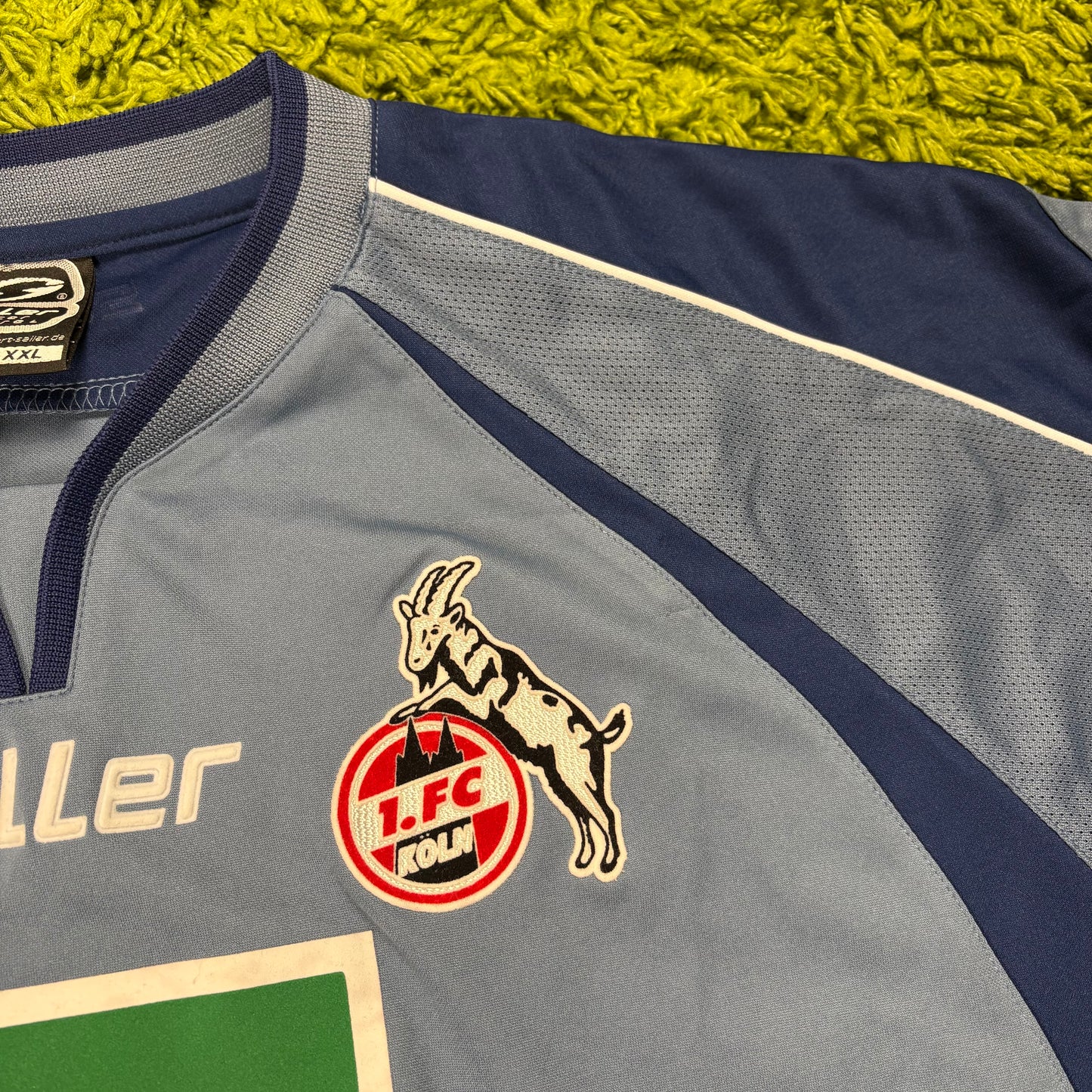 Saller 1. FC Köln Trikot grau Größe XXL Funny Frisch 2004 2005