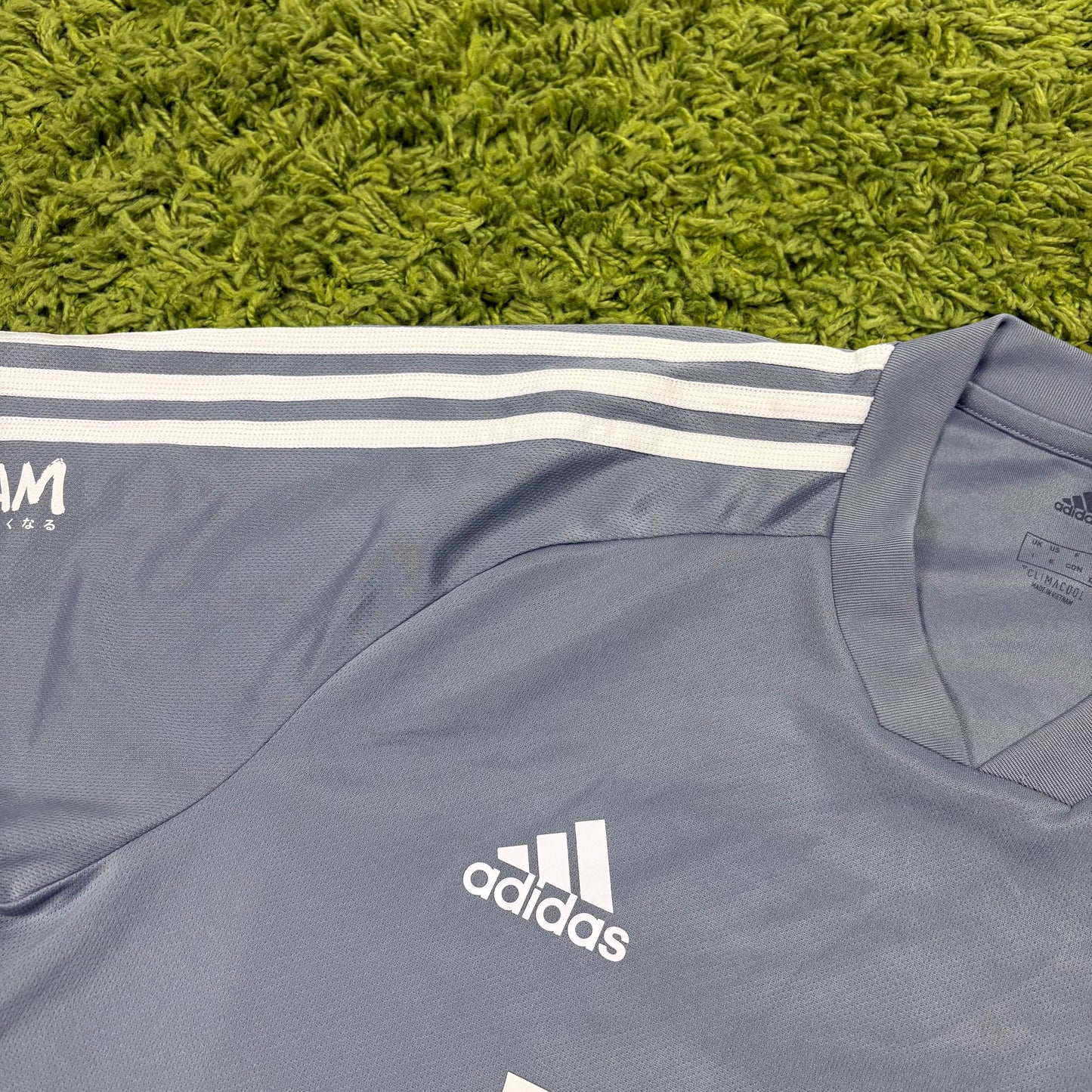 Adidas Japan Trikot Training grau Größe XL 2018