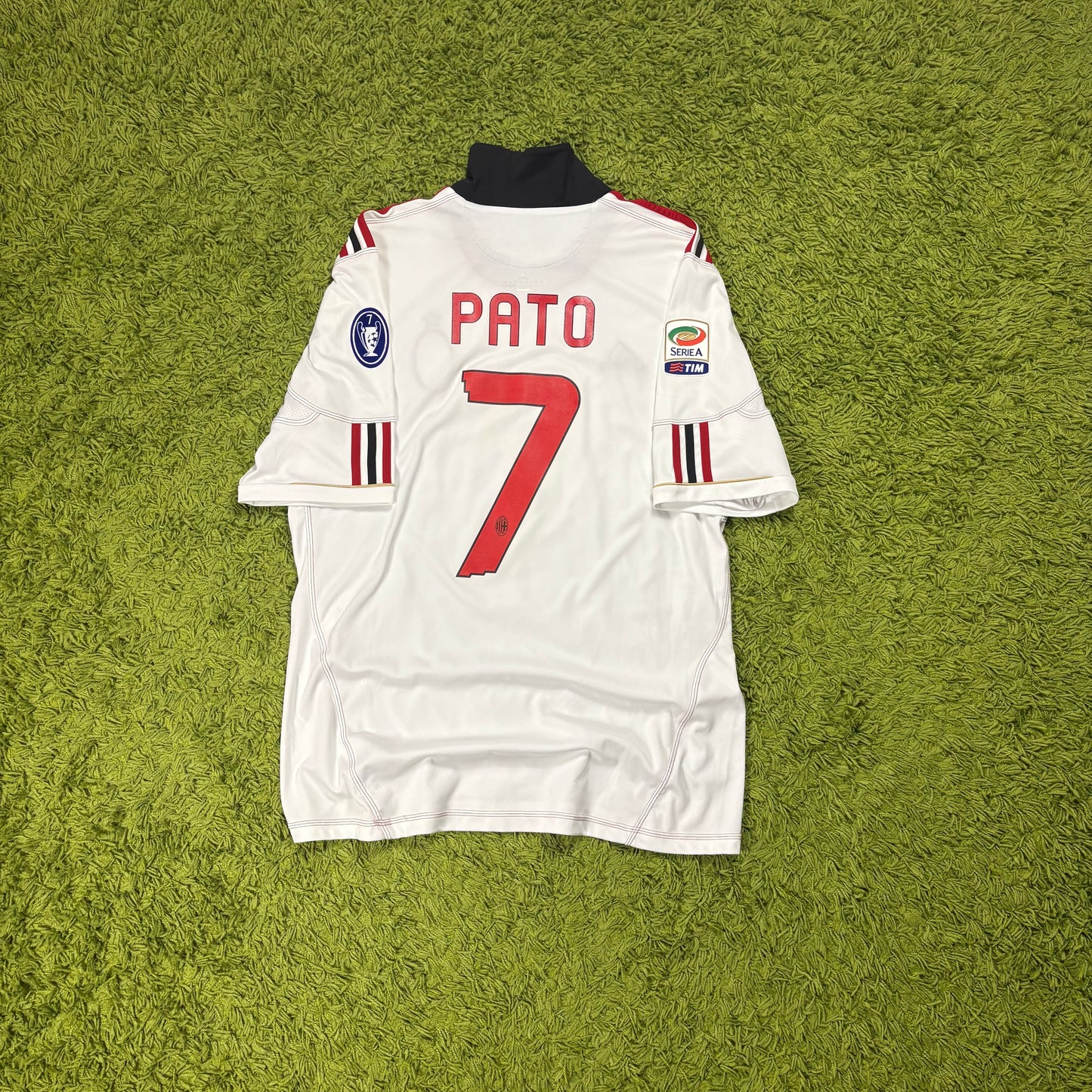 Adidas AC Mailand Milan Pato Trikot Weiß Größe XL 2010 2011