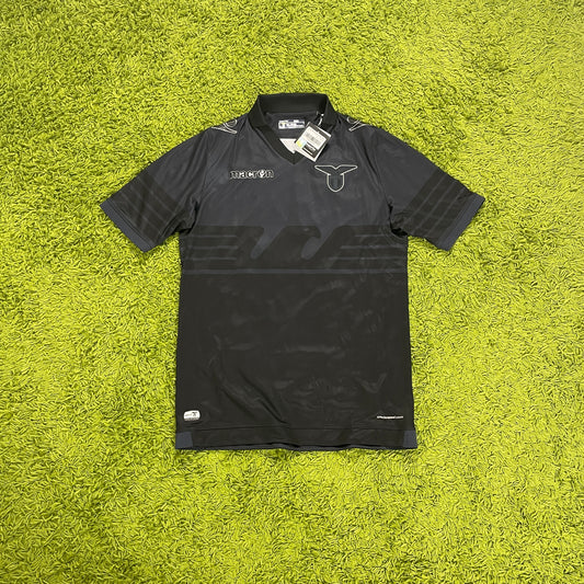Macron SS Lazio Rom Trikot schwarz black on black Größe L 2015 2016