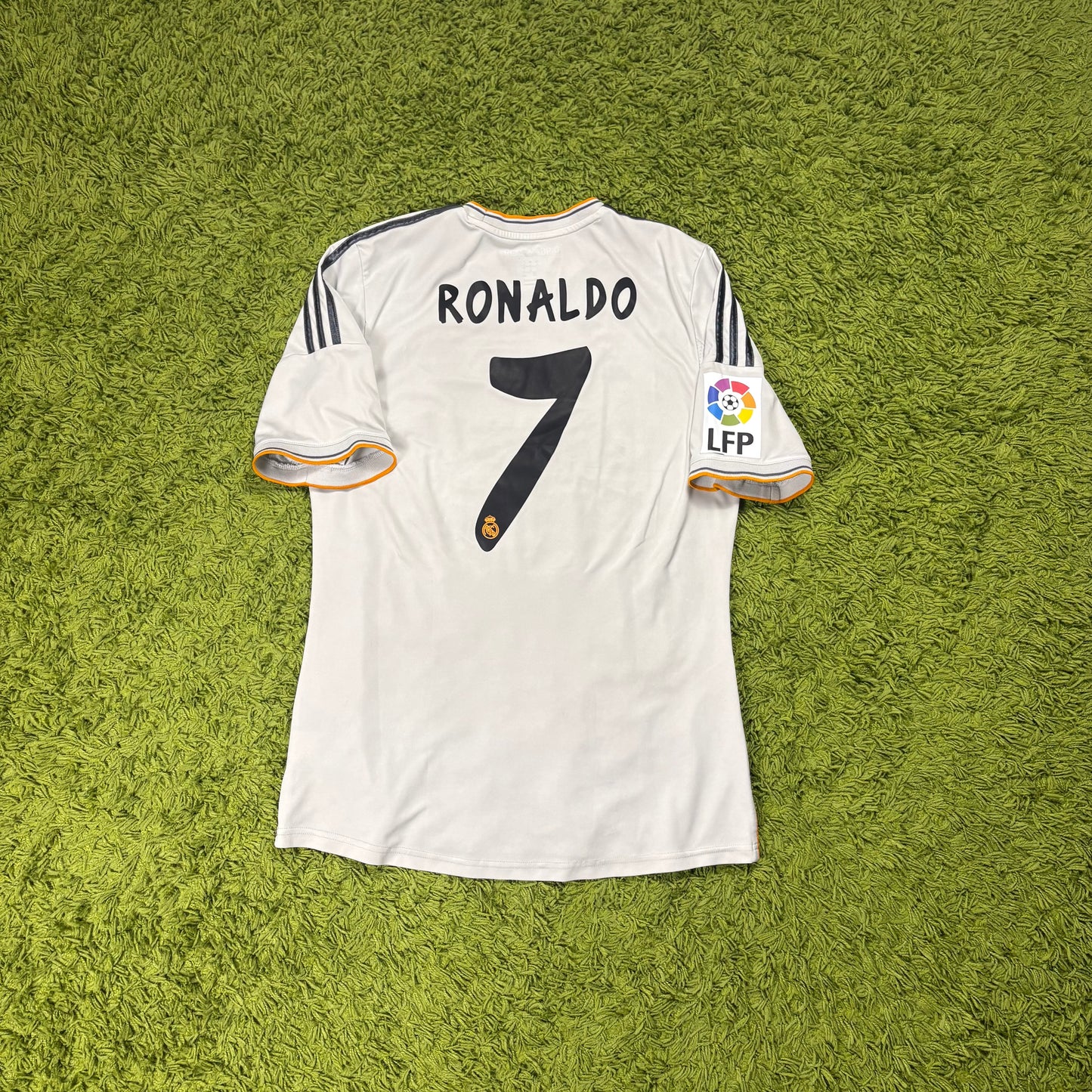 Adidas Real Madrid Ronaldo Trikot Weiß Größe L 2013 2014