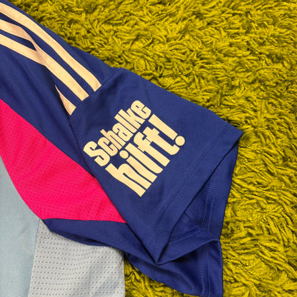 Adidas FC Schalke 04 Trikot blau Größe XXXL 3XL 2024 2025