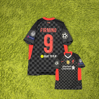 Nike FC Liverpool Firmino Trikot schwarz Größe M 2020 2021
