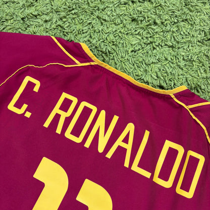 Nike Portugal Cristiano Ronaldo Trikot rot Größe L 2002