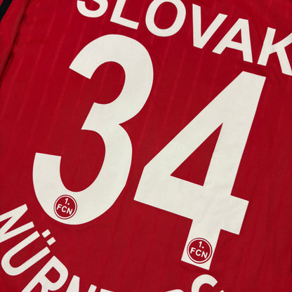 Adidas 1. FC Nürnberg Slovak Trikot rot Größe XL 2004 2005 matchworn