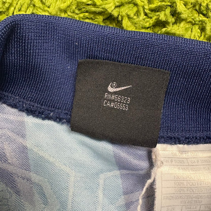 Nike Arsenal FC Bergkamp Trikot blau Größe L 1994 1995