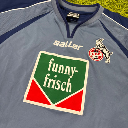 Saller 1. FC Köln Trikot grau Größe XXL Funny Frisch 2004 2005