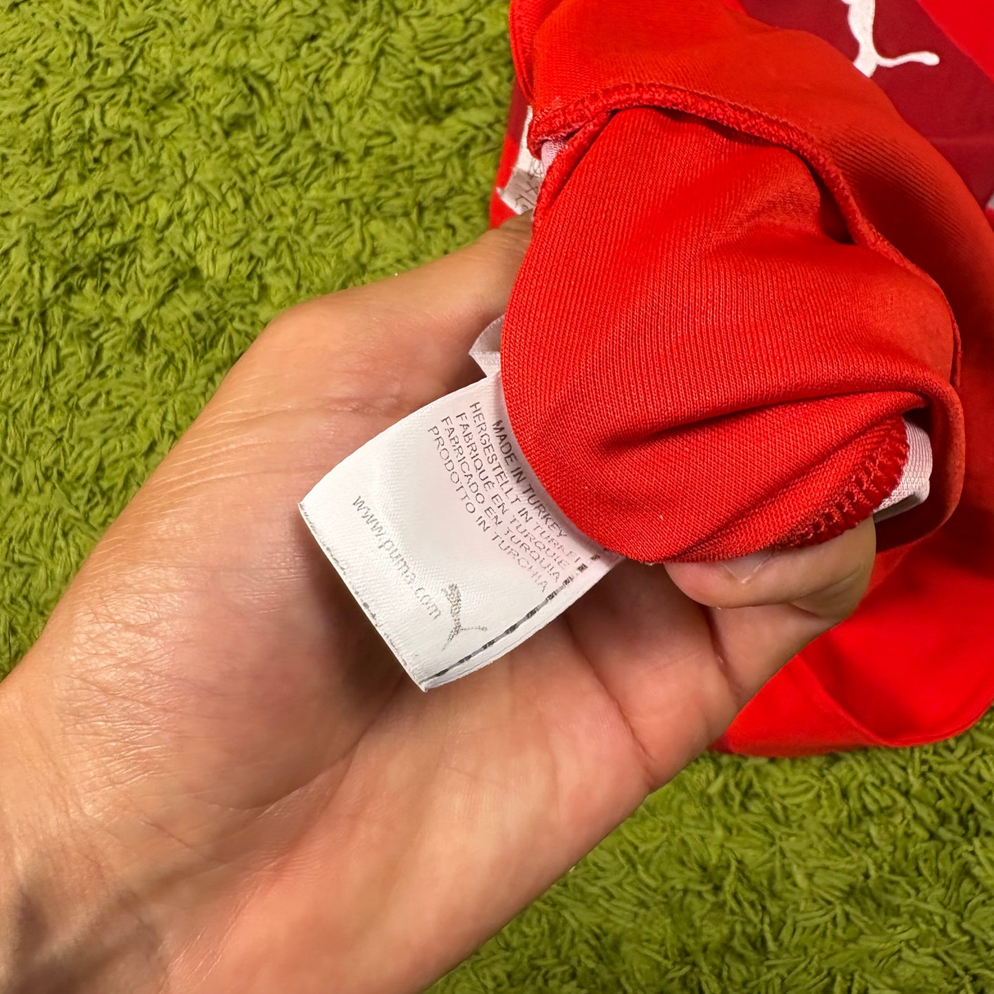 Puma Fortuna Düsseldorf Trikot rot Größe M 2015 2016