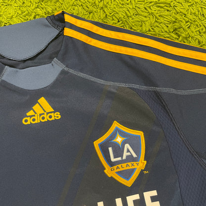 Adidas LA Galaxy Beckham Trikot blau Größe M 2008 2009