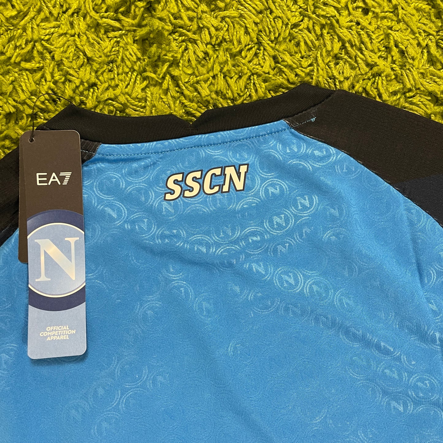 EA7 SSC Neapel Napoli Trikot blau Größe M 2022 2023