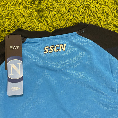 EA7 SSC Neapel Napoli Trikot blau Größe M 2022 2023