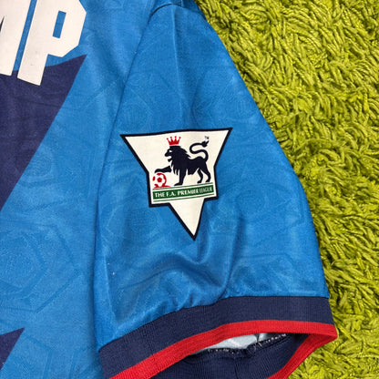 Nike Arsenal FC Bergkamp Trikot blau Größe L 1994 1995