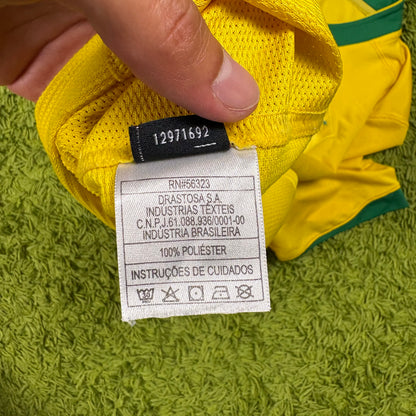 Nike Ronaldo Brasilien Trikot Gelb Größe M 2006