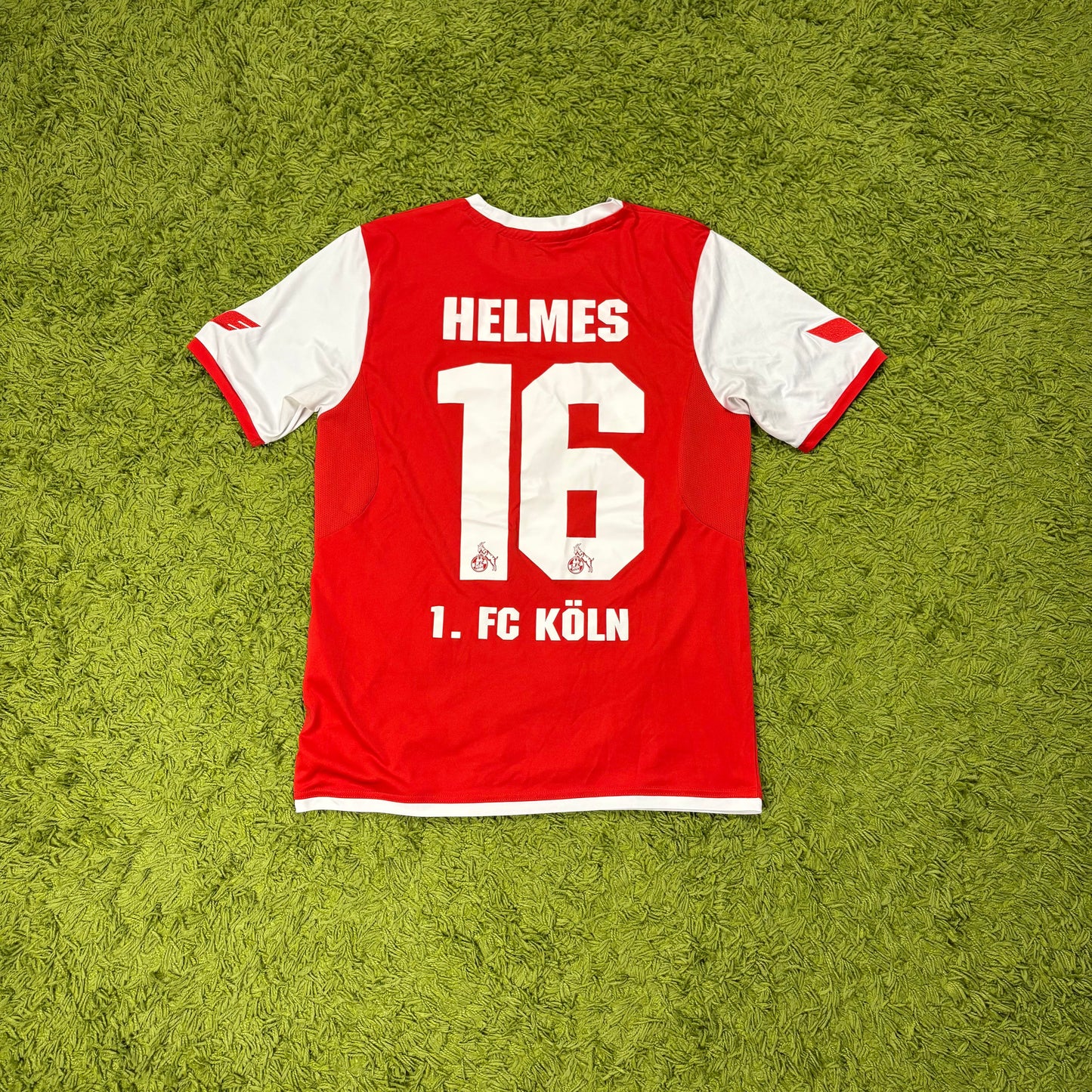 Erima 1. FC Köln Helmes Trikot rot Größe M 2013 2014