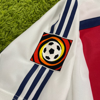 Adidas FC Bayern München Trikot weiß Strunz Größe L 2000 2002