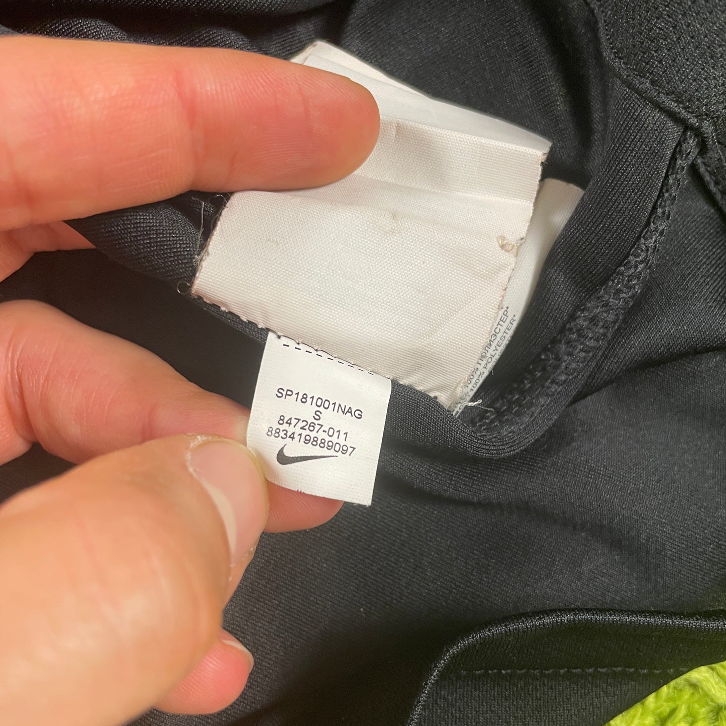 Nike Paris Saint Germain PSG Trikot schwarz Größe S 2017 2018