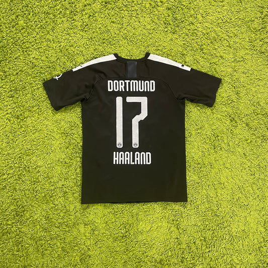 Puma Borussia Dortmund BVB Haaland Trikot grau Größe S 2019 2020