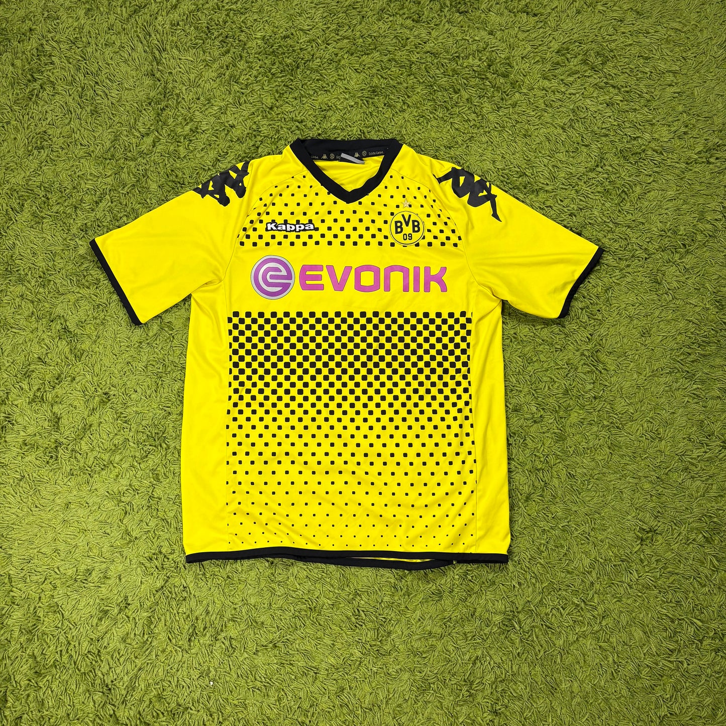 Kappa Borussia Dortmund Lewandowski Trikot Gelb Größe XL 2011 2012