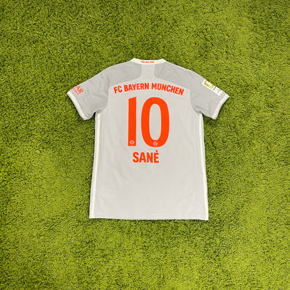 Adidas FC Bayern München Sane Trikot grau Größe M 2020 2021