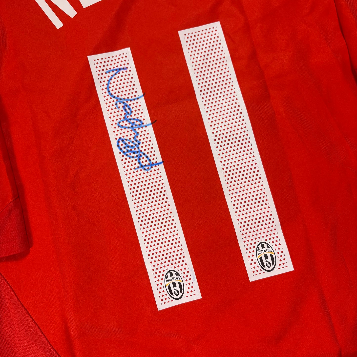 Nike Juventus Turin Nedved Trikot rot Größe L Neu Signiert 2005 2006