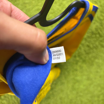 Adidas Schweden Ibrahimovic Trikot Gelb Größe L 2002